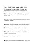 CNIT 315 ACTUAL EXAM PAPER 2026 QUESTIONS SOLUTIONS GRADED A&plus;