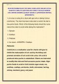 NCLEX RN PHARMACOLOGY TEST BANK 3 EXAM LATEST 2026-2027 ACTUAL  EXAM WITH COMPLETE QUESTIONS AND CORRECT DETAILED ANSWERS  &lpar;100&percnt; VERIFIED ANSWERS&rpar; &vert;ALREADY GRADED A&plus;&vert; &vert;&vert;PROFESSOR VERIFIED&vert;&vert;  &vert;&vert;BRANDNEW&excl;&excl;&excl;&vert;&vert; 
