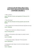 CNM EXAMS BUNDLE PRACTICE SOLUTION 2026 QUESTIONS WITH ANSWERS GRADED A