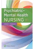 Psychiatric Mental Health Nursing 8th Edition by Sheila Videbeck