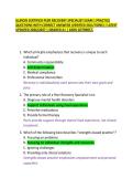 ILLINOIS CERTIFIED PEER RECOVERY SPECIALIST EXAM &vert; PRACTICE QUESTIONS WITH CORRECT ANSWERS &lpar;VERIFIED SOLUTIONS&rpar; &vert; LATEST UPDATED 2026&sol;2027 &vert; GRADED A&plus; &vert; 100&percnt; COTRRECT&period;