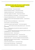 AEST Study Guide with All Correct & 100&percnt; Verified Answers &vert;Already Graded A&plus;