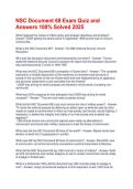 NSC Document 68 Exam Quiz and Answers 100&percnt; Solved 2025