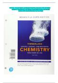 Complete Test Bank  for General&comma; Organic&comma; and Biological Chemistry&colon; Structures of Life&comma; 6th Edition by Karen C&period; Timberlake All 1-24 Chapters Fully Covered With Questions And Verified Solutions With Rationales And Case Study&period;Guaranteed Pass&period;