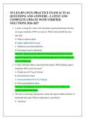 NCLEX-RN Practice Exam Study Guide with Questions&comma; Answers&comma; and Rationales &lpar;2026 Comprehensive Review&rpar;