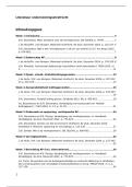 Literatuursamenvatting Ondernemingsstrafrecht JUR-4ONDSTR