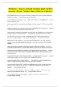 PAR Exam &ndash; Airspace with all Correct & 100&percnt; Verified Answers &vert;Actual Complete Exam &vert;Already Graded A&plus;