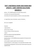 Test 1 Materials NURS 5432 Questions With Complete Solutions&period;Guaranteed Pass&period;