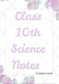 Class 10th science chapter 1 notes 