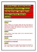 NURS 612 Exam 2 with Detailed Questions  and Correct Verified Answers &vert; Advanced  Nursing Study Guide &vert;100&percnt; Verified and  Updated &vert;Latest Exam &vert;Brand new  Version&excl;&excl;&excl;&excl;