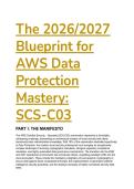 2026&sol;2027 AWS Certified Security Specialty &lpar;SCS-C03&rpar; Study Guide & Practice Exam&colon; Data Protection Mastery