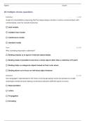 WGU D570 Cognitive Psychology Study Guide 2025 &vert; Practice Questions & Exam Review