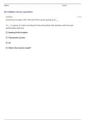 CS6250 Computer Networks Exam 1 Study Guide 2025 &vert; Practice Questions & Concepts