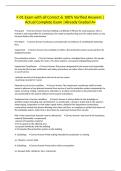 F-01 Exam with all Correct & 100&percnt; Verified Answers &vert;Actual Complete Exam &vert;Already Graded A&plus;