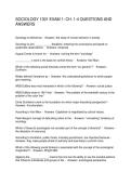 SOCIOLOGY 1301 EXAM 1 CH&period; 1-4 QUESTIONS AND ANSWERS