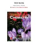 Test Bank for Organic Chemistry 12th Edition By Francis A&period; Carey&comma; Robert M&period; Giuliano&comma; Chapter 1-27 &vert; All Chapters
