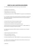 MGMT 311 QUIZ 2 QUESTIONS AND ANSWERS