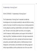 Fundamentals of Nursing Exam 1 ACTUAL EXAM ALL QUESTIONS AND CORRECT ANSWERS LATEST UPDATE THIS YEAR-JUST RELEASED&period;pdf