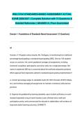 WGU D184 STANDARDS-BASED ASSESSMENT ACTUAL EXAM 2026&sol;2027 &vert; Complete Solution with 75 Questions & Detailed Rationales &vert; GRADED A &vert; Pass Guaranteed