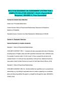 WGU D184 DESIGNING AN ASSESSMENT SYSTEM TASK 1 COMPLETE SOLUTION 2026&sol;2027 &vert; Rubric-Aligned Model Response &vert; GRADED A &vert; Pass Guaranteed