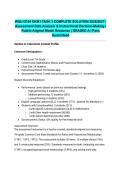 WGU D184 OKM1 TASK 3 COMPLETE SOLUTION 2026&sol;2027 &vert; Assessment Data Analysis & Instructional Decision-Making &vert; Rubric-Aligned Model Response &vert; GRADED A &vert; Pass Guaranteed