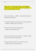 OMVIC FINAL EXAM QUESTIONS AND VERIFIED ANSWERS &vert; LATEST UPDATE 2026&sol;2027 &lpar;GRADED A&plus;&rpar; &vert; 100&percnt; GUARANTEED SUCCESS&period;