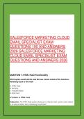 SALESFORCE MARKETING CLOUD EMAIL SPECIALIST EXAM QUESTIONS 100 AND ANSWERS 2026 SALESFORCE MARKETING CLOUD EMAIL SPECIALIST EXAM QUESTIONS AND ANSWERS 2026