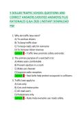 5 Dollar Traffic School&colon; Questions & Correct Answers