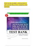 Test Bank &ndash; Hamric and Hanson&rsquo;s Advanced Practice Nursing 6th Edition &vert; Exam Questions & Verified Answers PDF