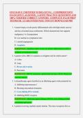 Oncology Certified Nurse &lpar;OCN&reg;&rpar; &ndash; ONCC-Aligned Comprehensive Exam Preparation &ndash; Complete Practice Test Bank with Verified Answers