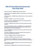NRS 316 Vulnerability And Impowerment Exam Study Guide