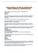 HADM 4300 PRELIM 1 SET WITH ALL QUESTIONS AND CORRECT ANSWERS 100&percnt; VERIFIED 2026-2027&excl;&excl;