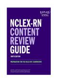 Kaplan NCLEX-RN Review Guide 2026&sol;2027 &vert; 9th Edition Exam Prep & Practice Questions