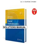 Fluvial Hydrodynamics Solutions Manual &vert; GeoPlanet Earth and Planetary Sciences &lpar;1st Edition 2024&rpar; Complete Step-by-Step Solutions