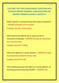 CON 3990V TEST FINAL EXAM 2026&sol;2027 QUESTIONS WITH DETAILED VERIFIED ANSWERS &sol; EXAM QUESTIONS AND VERIFIED ANSWERS &vert;ALREADY GRADED A&plus;&vert; 