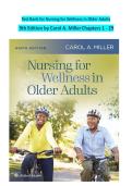 Test Bank for Nursing for Wellness in Older Adults 9th International Edition by Carol A&period; Miller &ndash; Latest Update 2026 Exam Prep &vert; Graded A&plus;
