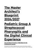 2026&sol;2027 TESTBANK&colon; Sophia Haddad Shadow Health Digital Clinical Experience&colon; Pediatric GAS Pharyngitis Blueprint &lpar;NURS 602 &sol; PEDS 501&rpar;