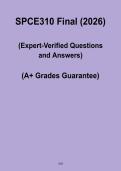 SPCE310 Final PDF &ndash; Special Education Study Guide & Exam Prep