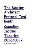 CPA Canada PEP&sol;CFE Tax Mastery Blueprint 2026&sol;2027 &lpar;Based on Iqbal & Buckwold 27th Ed&rpar; - 55 Applied Scenarios &plus; CM 2&period;0 Updates
