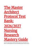 Nursing Research Mastery Protocol&colon; Polit & Beck 12th Ed&period; &vert; 2026&sol;2027 Elite Study Guide & 55-Point Exam Gauntlet