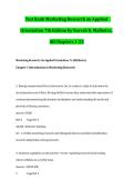 Test Bank For Marketing Research An Applied Orientation 7th Edition By Naresh Malhotra &vert; Complete Chapters 1-10 &vert; Verified Questions & Answers