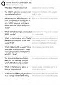 Animal Research Certification Test &sol; LAB 250 Study Guide &sol; 2025 Update &sol; Score 100&percnt;