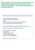 Chapter 4 RADR 1311 lab Exam 2026 &vert;&vert; Most Recent Exam Actual  Complete Real Exam Questions And Correct Answers &lpar;Verified  Answers&rpar; Already Graded A&plus; &vert; Guaranteed Success&excl;&excl; Newest Exam &vert;  Just Released 2026-2027 