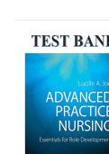 Test Bank For Advanced Practice Nursing&colon; Essentials for Role Development 4th Edition by Lucille A Joel 9780803660441 Chapter 1-30 Complete Guide&period;