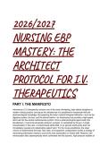 2026&sol;2027 IV Therapeutics & Pharmacology Mastery Guide &vert; 55 NCLEX Practice Questions & Rationales