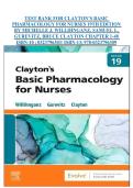 Clayton&rsquo;s Basic Pharmacology for Nurses 19th Edition Test Bank &vert; Chapters 1&ndash;48 &vert; Michelle J&period; Willihnganz&comma; Samuel L&period; Gurevitz&comma; Bruce Clayton