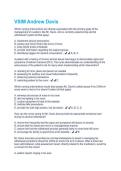 VSIM Andrew Davis Questions And Answers Rated A&plus; New Update Assured Satisfaction