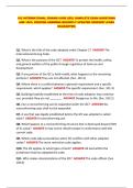 ICC INTERNATIONAL ZONING CODE &lpar;IZC&rpar; COMPLETE EXAM QUESTIONS AND 100&percnt; VERIFIED ANSWERS RECENTLY UPDATED 2026&sol;2027 &lpar;PASS GUARANTEE&rpar;