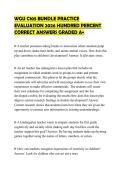WGU C105 BUNDLE PRACTICE EVALUATION 2026 HUNDRED PERCENT CORRECT ANSWERS GRADED A&plus;