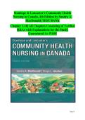 Community Health Nursing in Canada &ndash; 4th Edition by Stanhope & Lancaster &semi; Complete Instructor Test Bank Companion &vert; Study and Exam Preparation